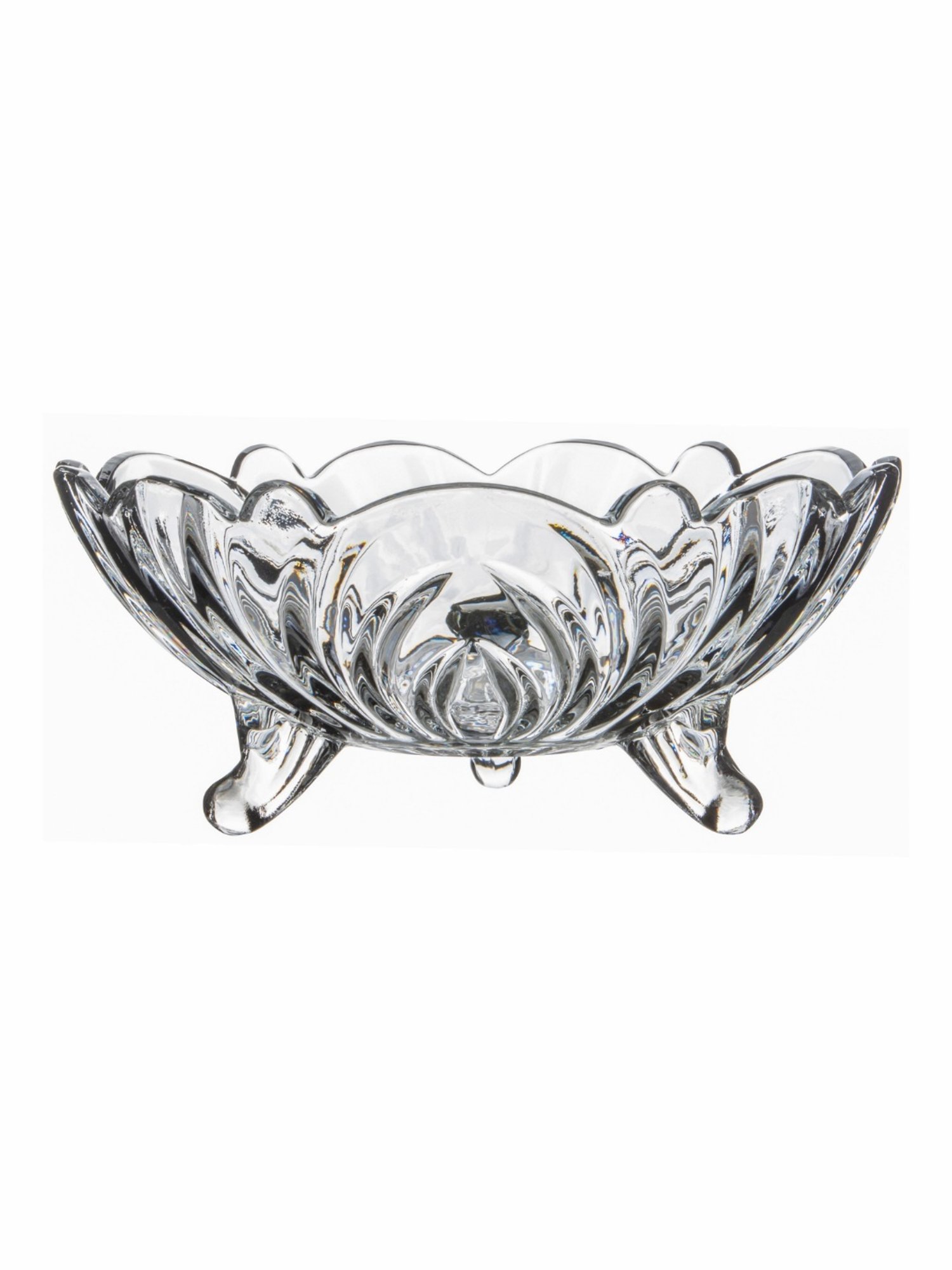 ROXX Transparent Glass Serving Bowl