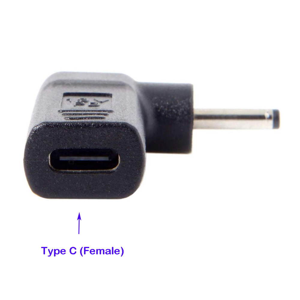 PD Adapter TYPE C USB-C to DC Tip 3.0x1.1mm Power Adapter Converter for Acer Aspire S3 S5 S7 Iconia Tab W500 W700 Samsung Series 5 9 Ultrabook Asus Zenbook UX21 UX21E UX31 Transformer Book T200 T200T