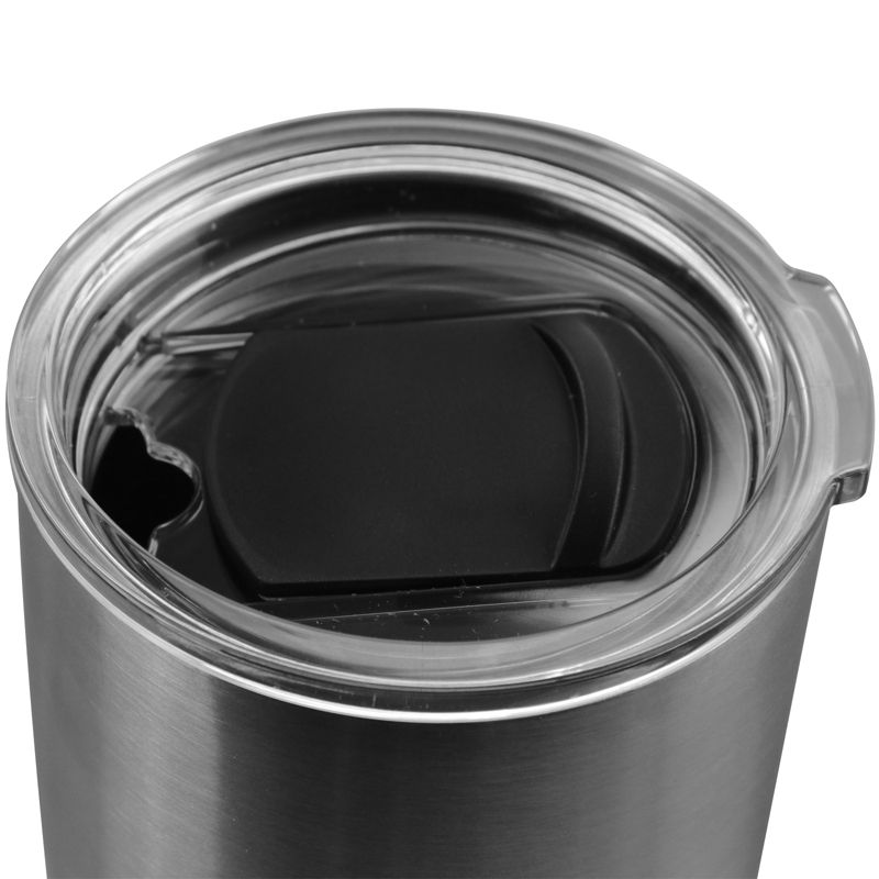 Mr. Coffee Kellan 26 Ounce Stainless Steel Thermal Tumbler with Lid in Silver