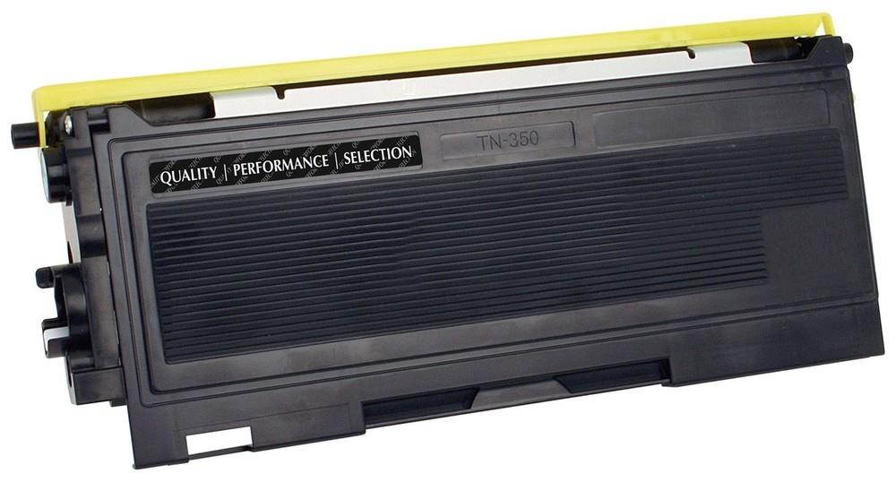 HouseOfToners Compatible Replacement for Brother TN-350 (TN350) JUMBO Black Toner Cartridge - 100% More Yield