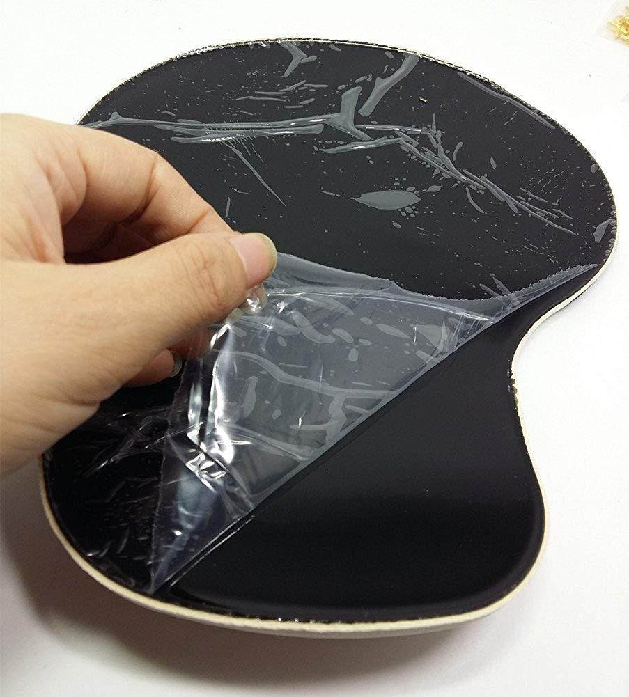 QTMY Silica Gel Cartoon Cow Mouse Pad Wrist Rest Hand pillow