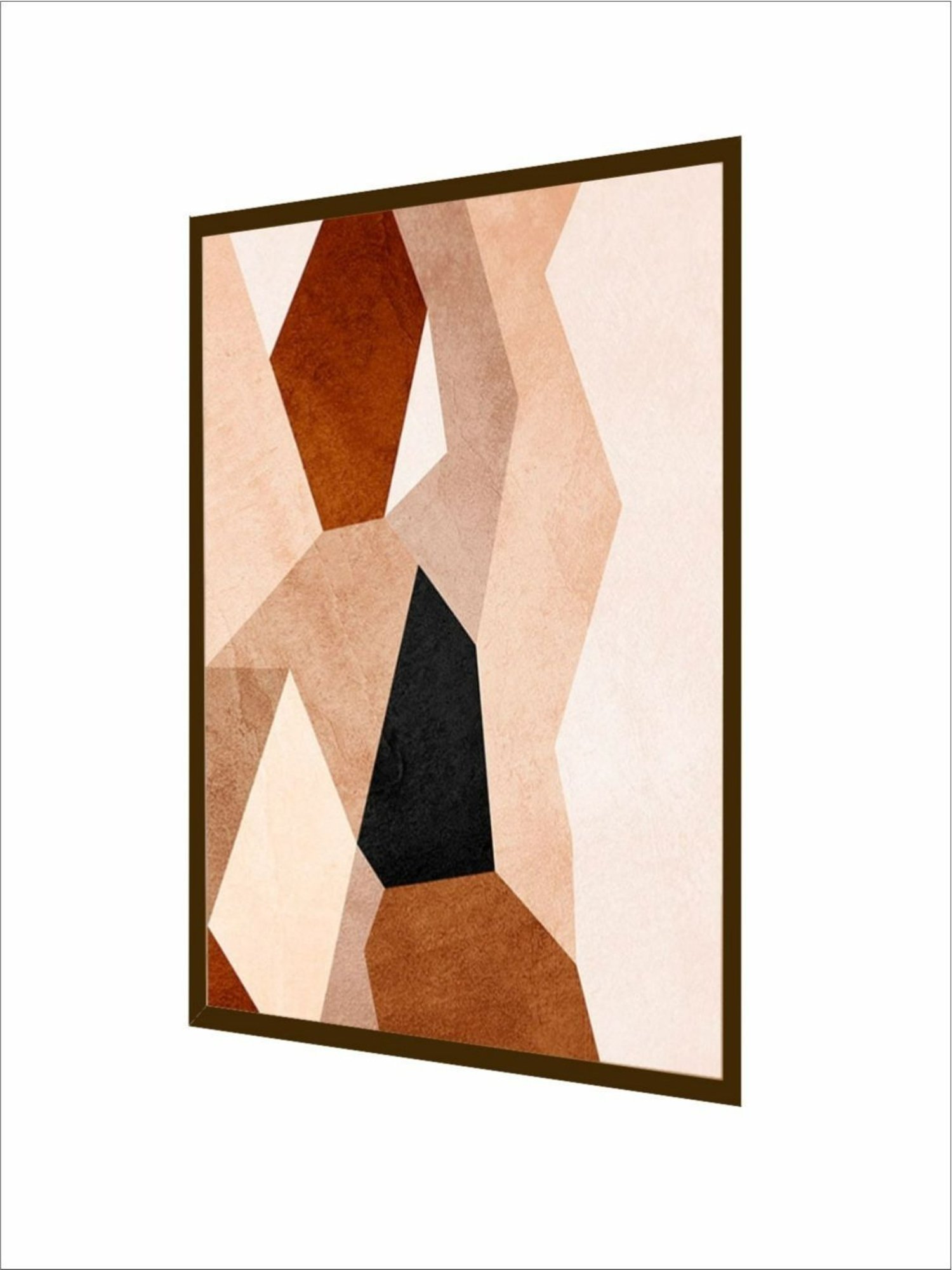 The Art House Abstract Multicolor Canvas Painting