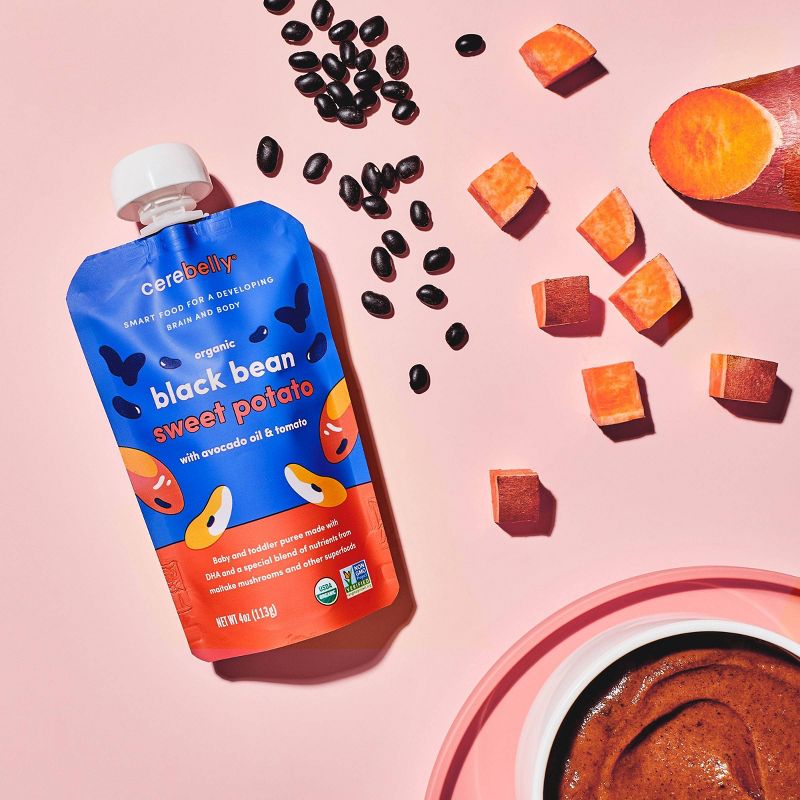 Cerebelly Clean Label Project Purity Award Winning, 11+ Months Organic Baby Food Variety pk