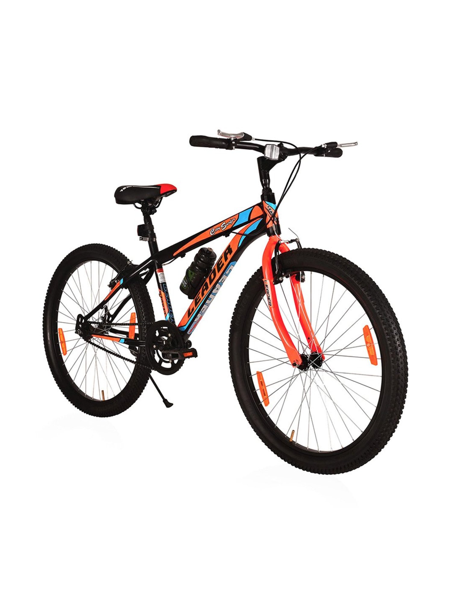 Leader City Surfer Bicycles (Orange) Size - 26T