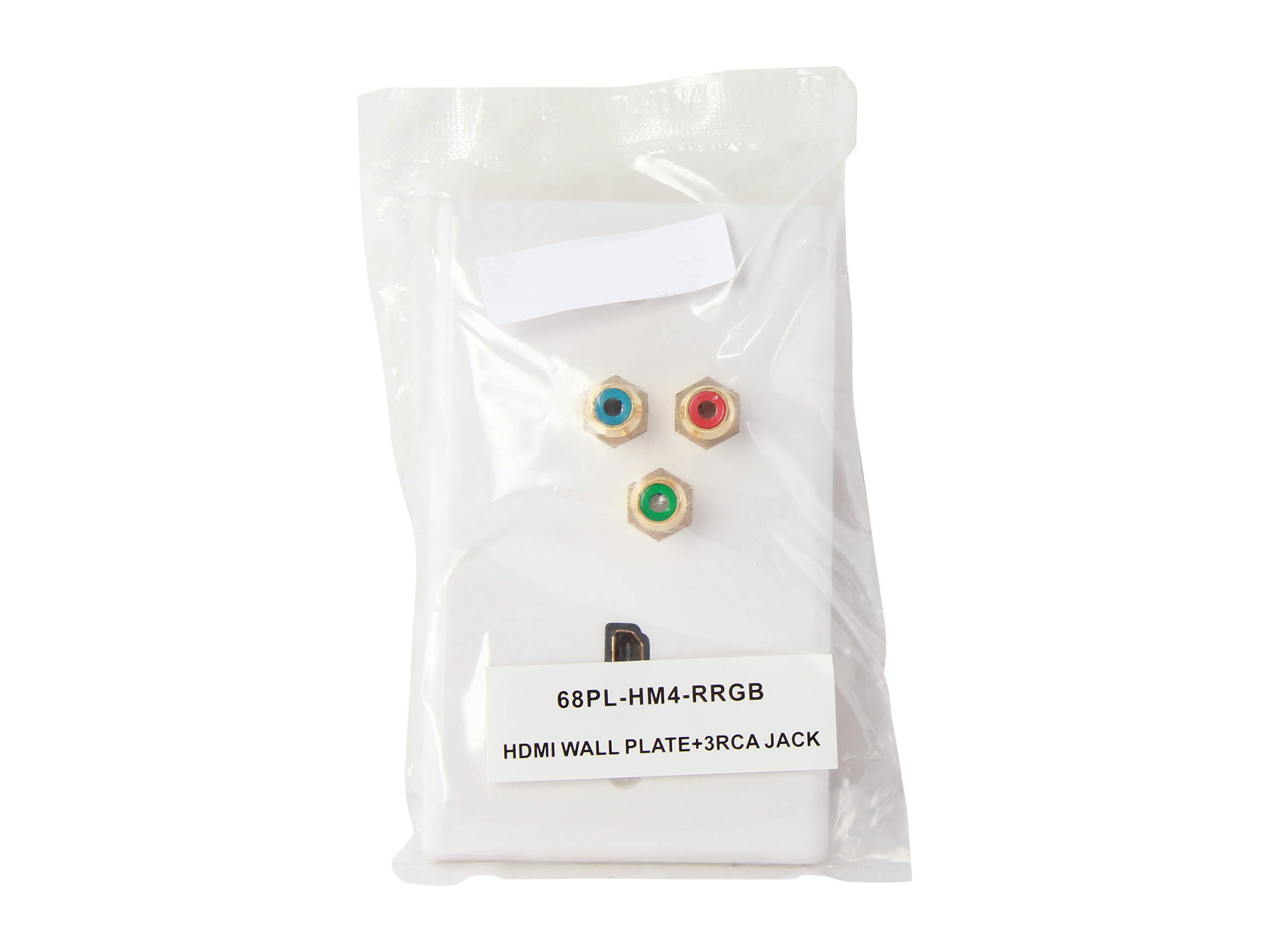Nippon Labs WP-HM4-RRGB HDMI Wall Plate with Component Video