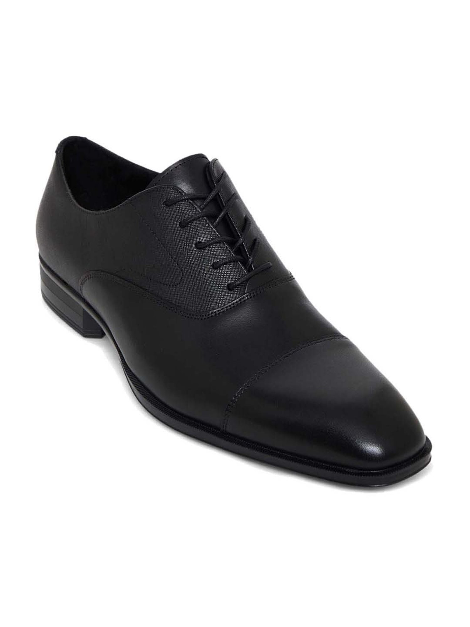 Aldo Men's Black Derby Shoes