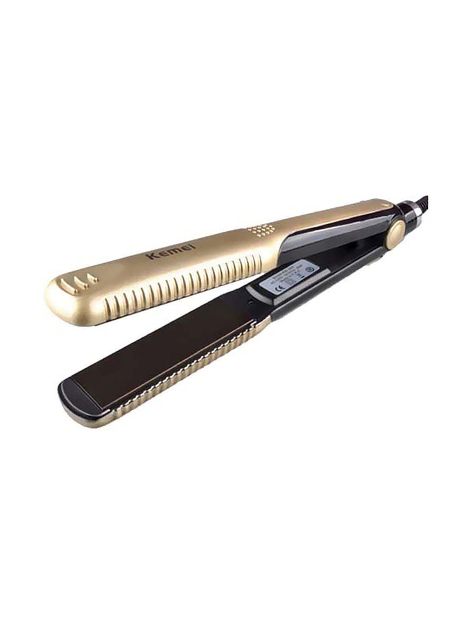 Kemei KM-327 Hair Straightener (Beige)