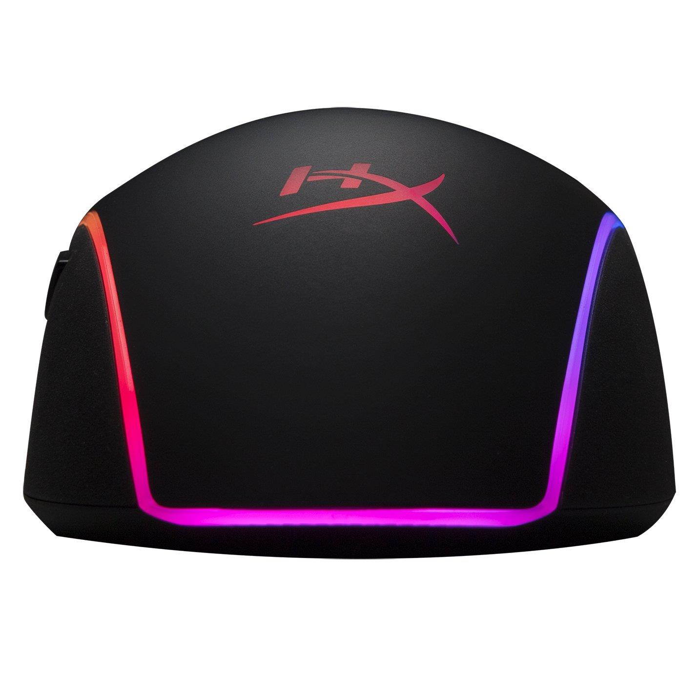 HyperX Cloud Flight - Wireless Gaming Headset - 30 Hour Battery Life - Immersive In Game Audio and HyperX Pulsefire Surge - RGB Gaming Mouse, 360&deg; RGB Light Effects & Macro Customization
