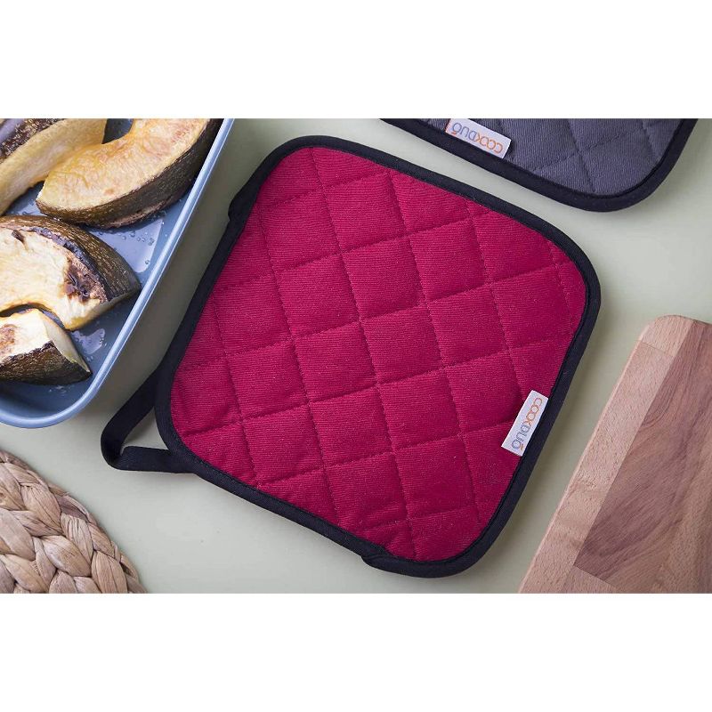 Cookduo Grab & Grip Pot Holder/Trivet - Red Pot Holder & Trivet