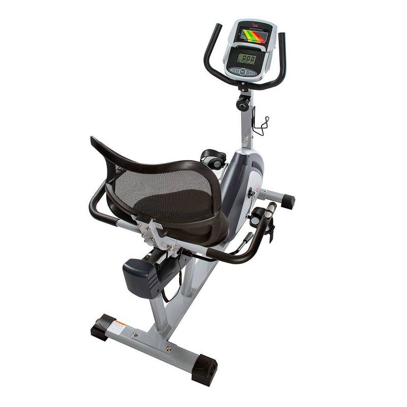 Sunny Health & Fitness Endurance Zone Training Recumbent Bike