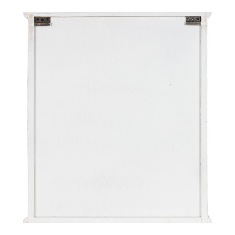 38" Soloman Wooden Shelf with Metal Brackets Brown - Kate & Laurel All Things Decor