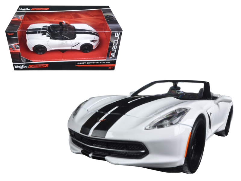 2020 Chevrolet Corvette C8 Stingray Red "Timeless Legends" 1/24 Diecast Model Car by Motormax