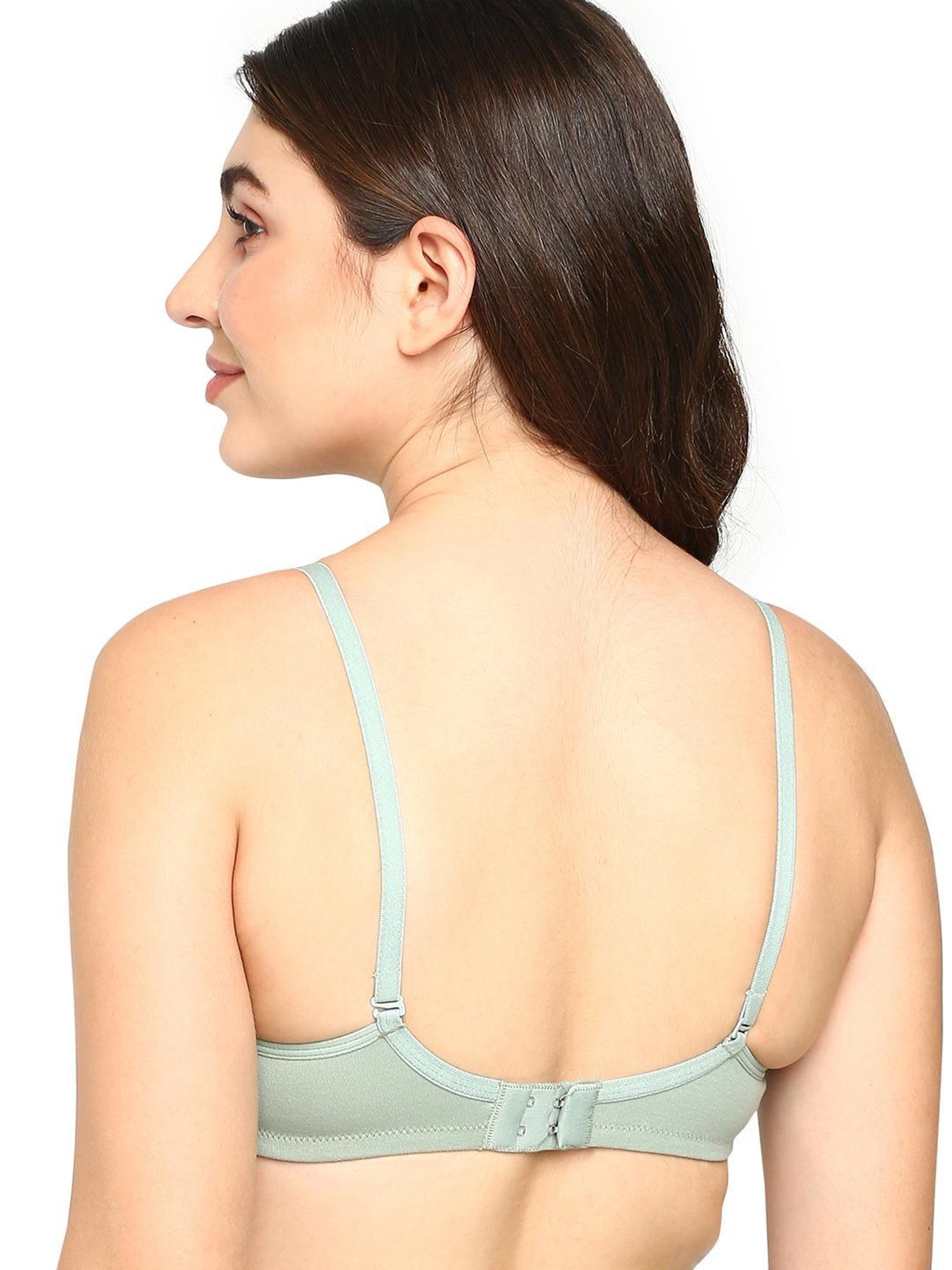 BLOSSOM Light Green Full Coverage Everyday Bra