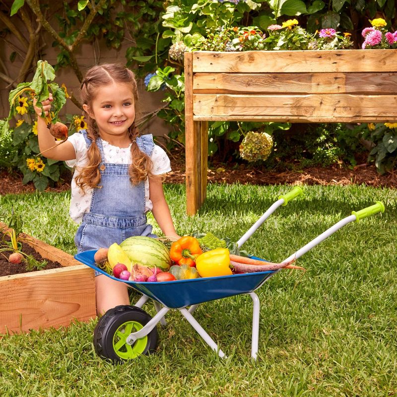 Little Tikes Growing Garden Lightweight & Durable Wheelbarrow & Shovel for Kids'
