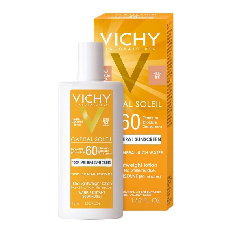 Vichy Capital Soleil Tinted Mineral Face Sunscreen - SPF 60