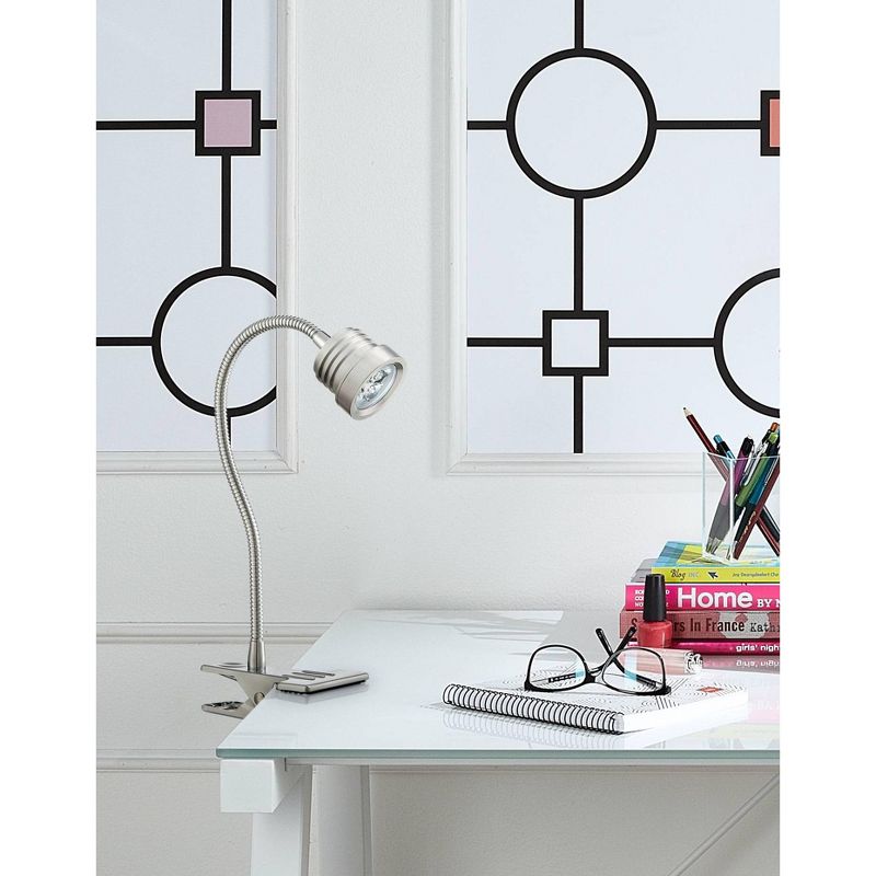 Tyler Gooseneck Arm LED Large Clip Light by Pro Track