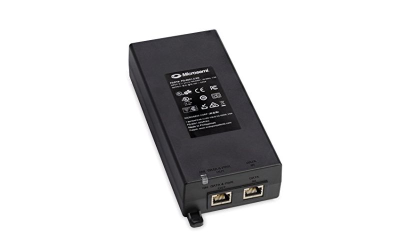 Microsemi 1-Port 2.5GbE, 30W PoE Midspan
