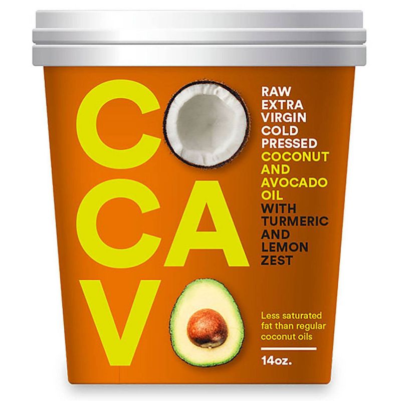 Cocavo Coconut & Avocado Oil w/Turmeric & Lemon - 14 fl oz