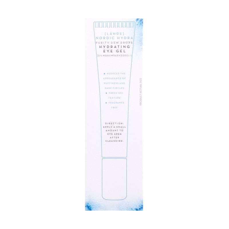 Lumene Lahde Hydrating Eye Gel - 0.5 fl oz