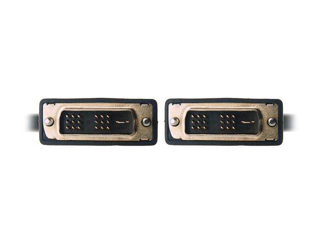 DAT 7321D Black Male to Male One DVI-D to DVI-D Single Link Cable