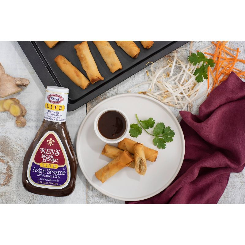 Ken's Steakhouse Asian Sesame with Ginger & Soy Dressing -16fl oz