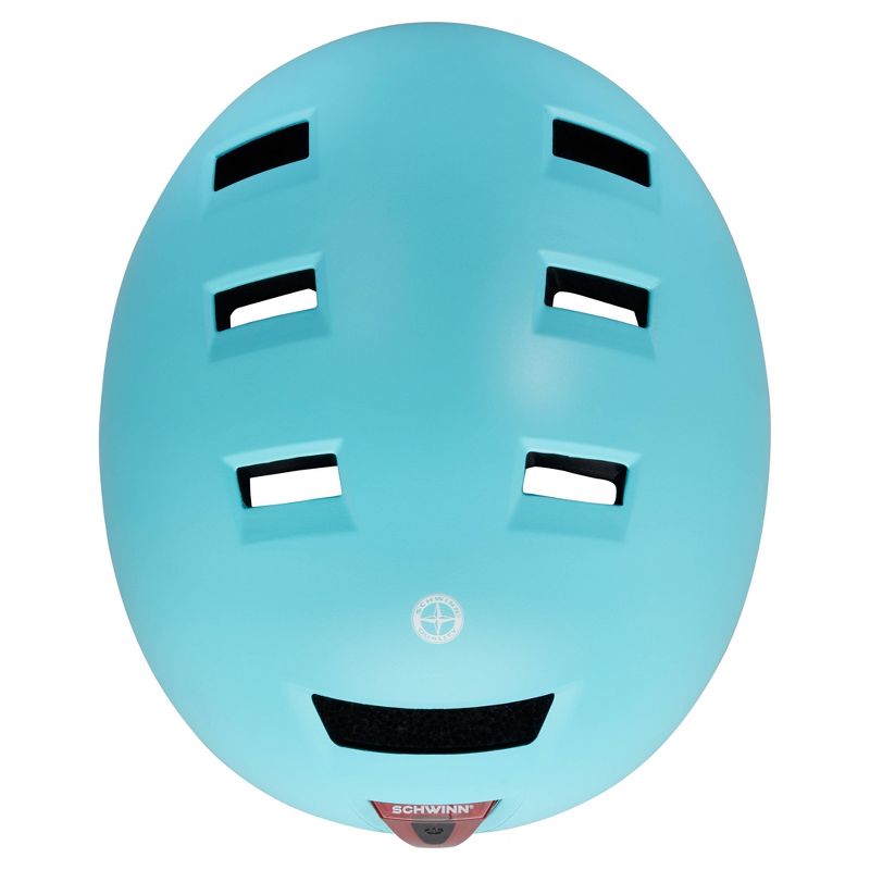 Schwinn Women's Radiant LED Bike Helmet - Matte Light Blue