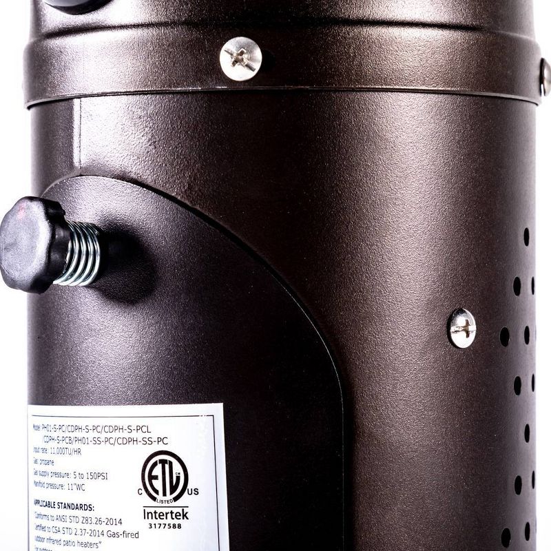 Tabletop Propane Patio Heater Powder Coated 38" - Legacy Heating