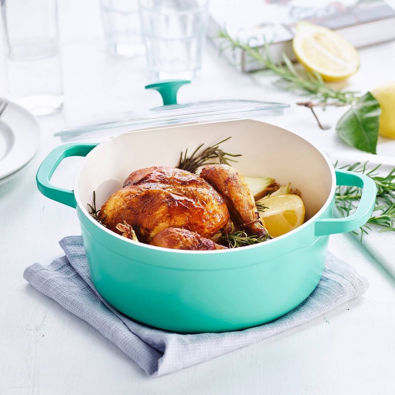 GreenPan Vintage Dutch Oven Teal - 4.5qt