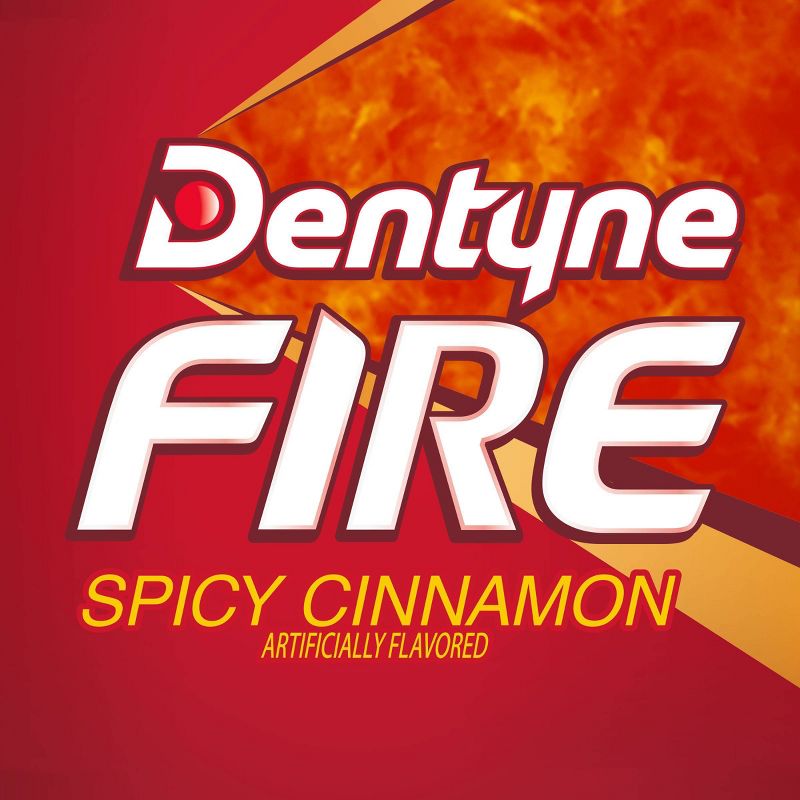 Dentyne Fire Spicy Cinnamon Sugar Free Gum - 48ct