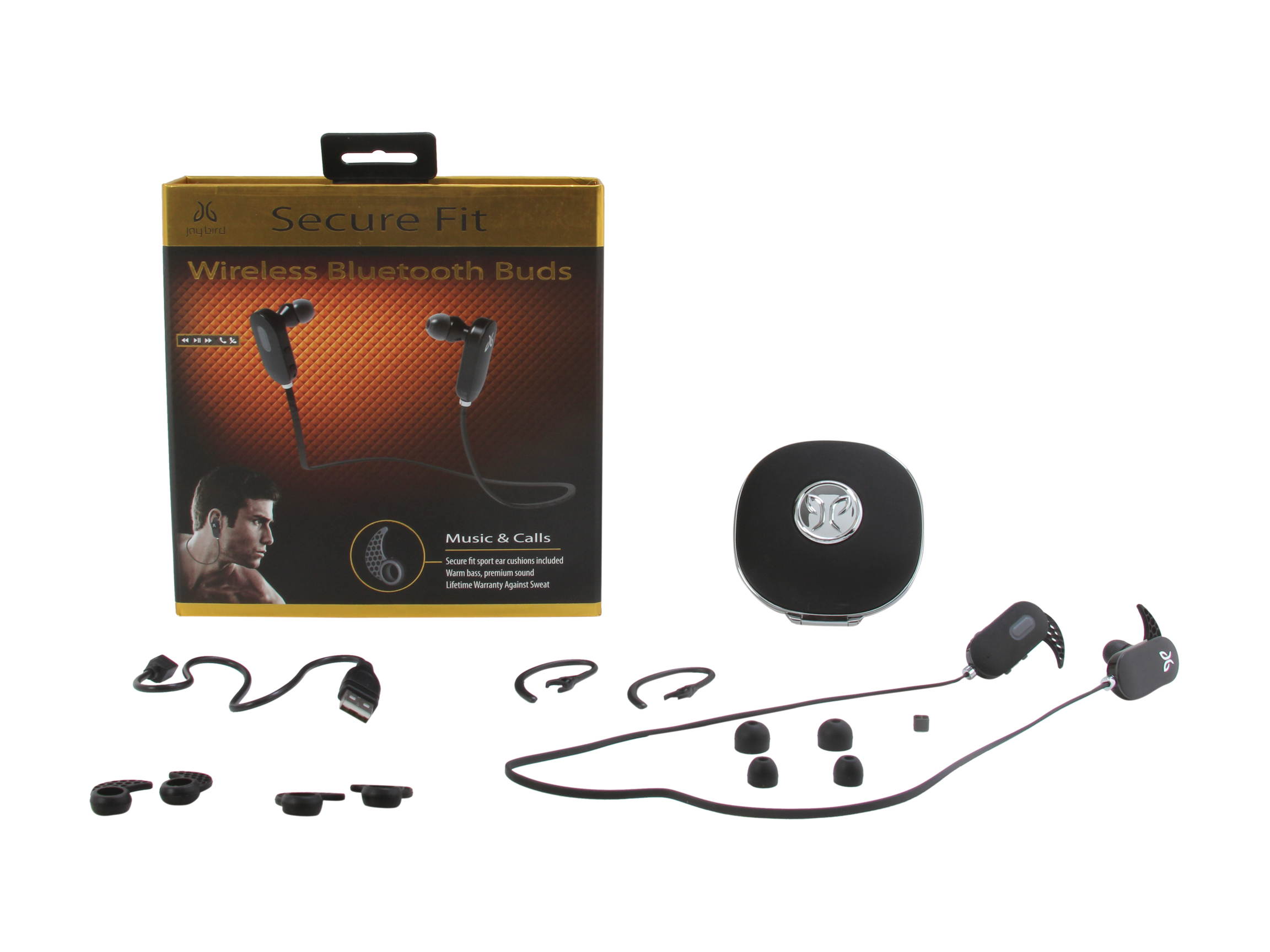 JayBird JF3MB Freedom Bluetooth Stereo Headset (Midnight Black)