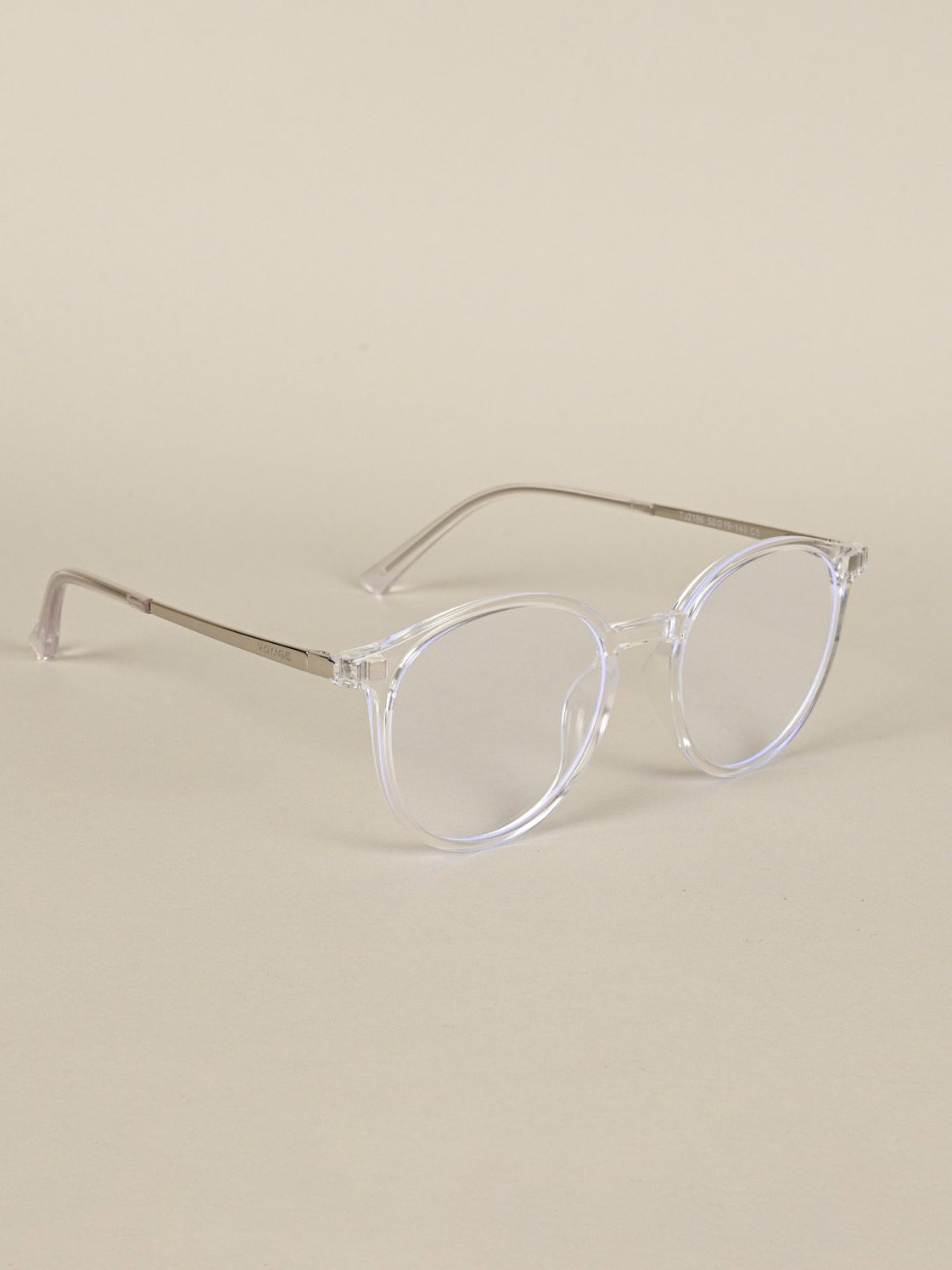 Voyage Clear Wayfarer UV Protection Unisex Sunglasses