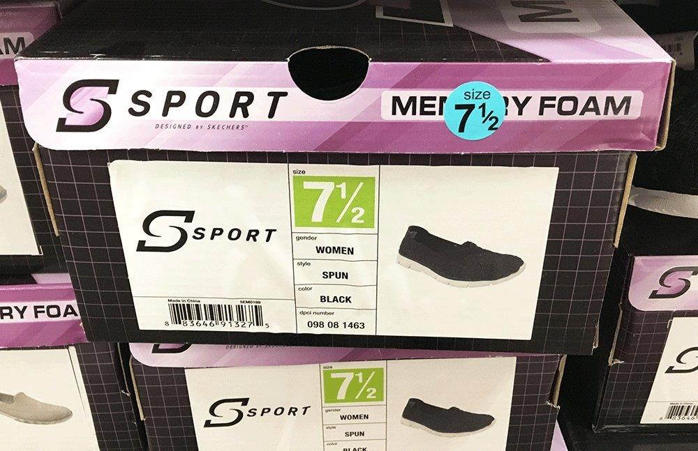 Teal Size 7 1/2 Shoe Size Circle Dot Stickers, 3/4 Inch Round, 500 Labels on a Roll