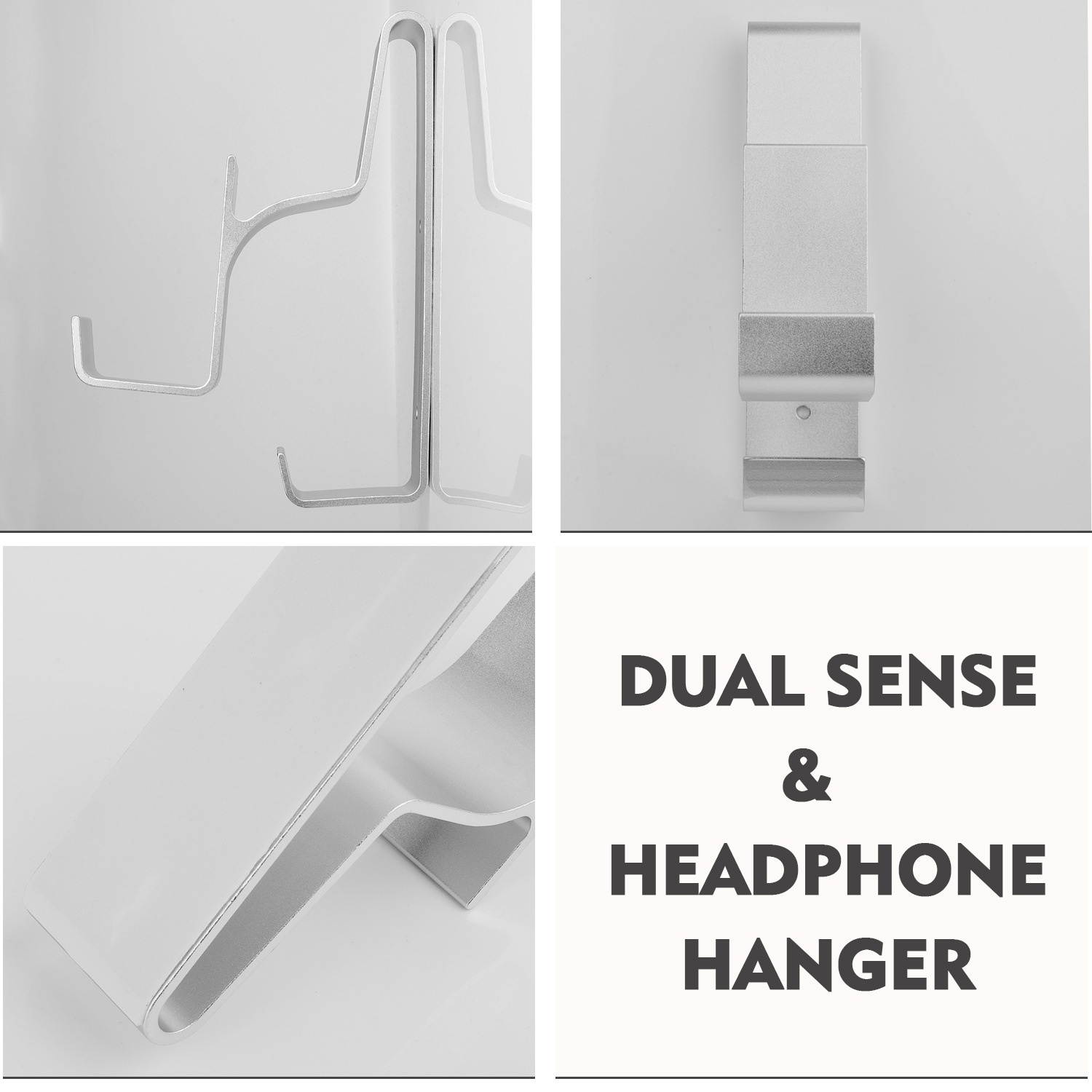 Gamepad & Headphone Three-In-One Wall Mounted Hanger For PS5 / PS4