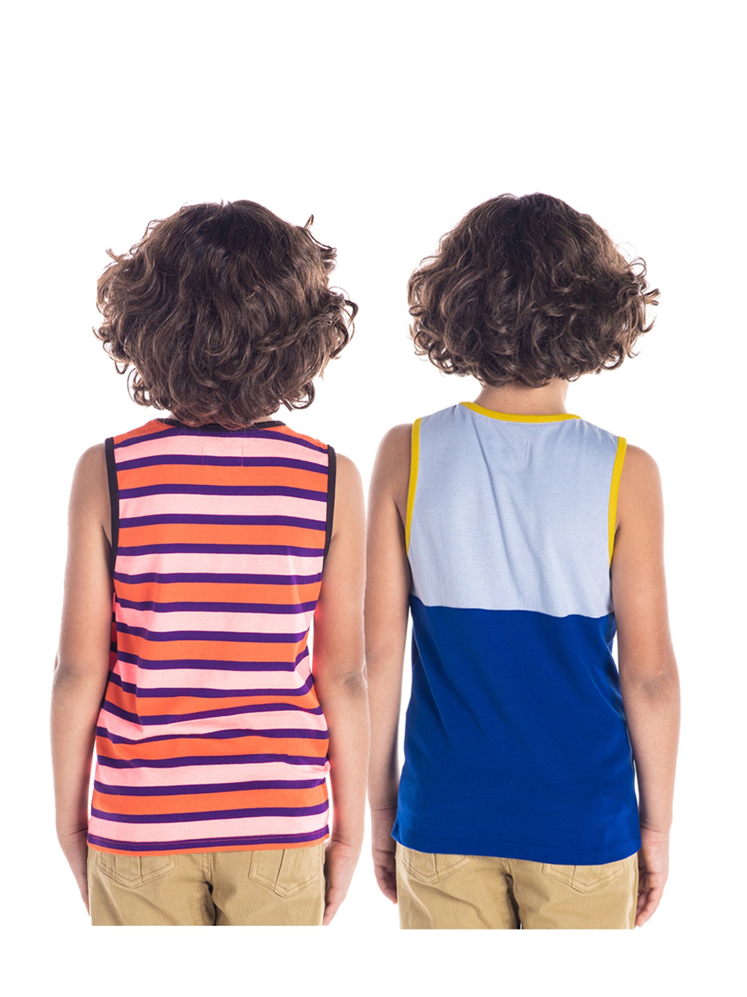 Cherry Crumble By Nitt Hyman Kids Multicolor Striped T-Shirt