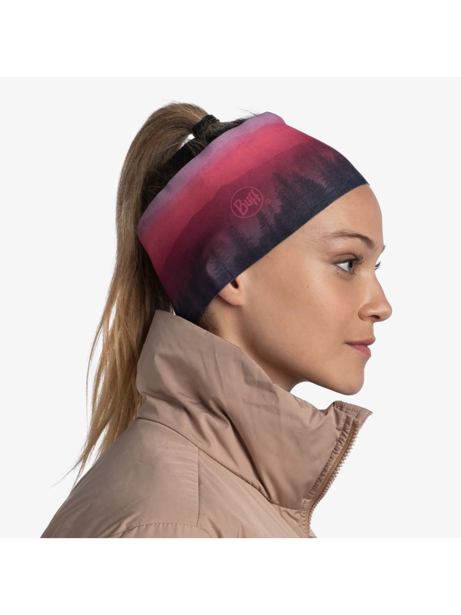 BUFF Black Printed Bandana