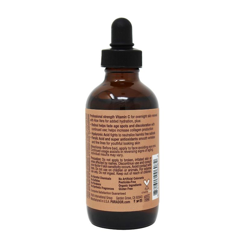 Pura d'or 20% Vitamin C Serum - 4 fl oz