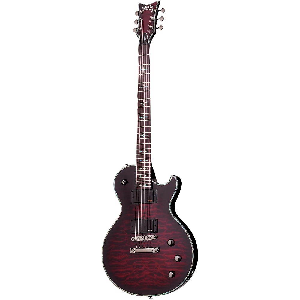 Schecter Guitar Research Hellraiser Solo-II Electric Guitar Black Cherry Burst
