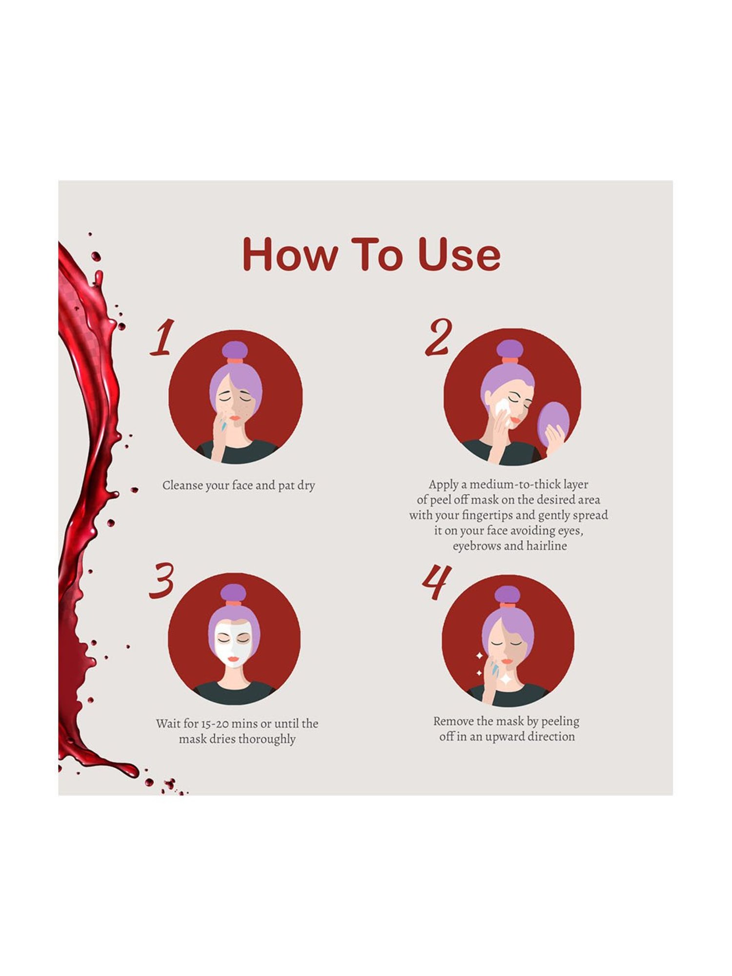 Jaquline USA Coffee peel off mask - 100 ml