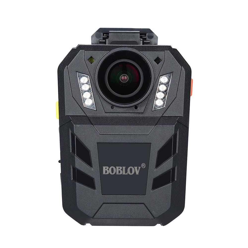 BOBLOV WA7-D Ultra HD 1296P 64GB 2.0" Night Vision Body Worn Camera Recorder Remote Control GPS 170&deg;FOV 4000mAh Guard Video Security Camcorder