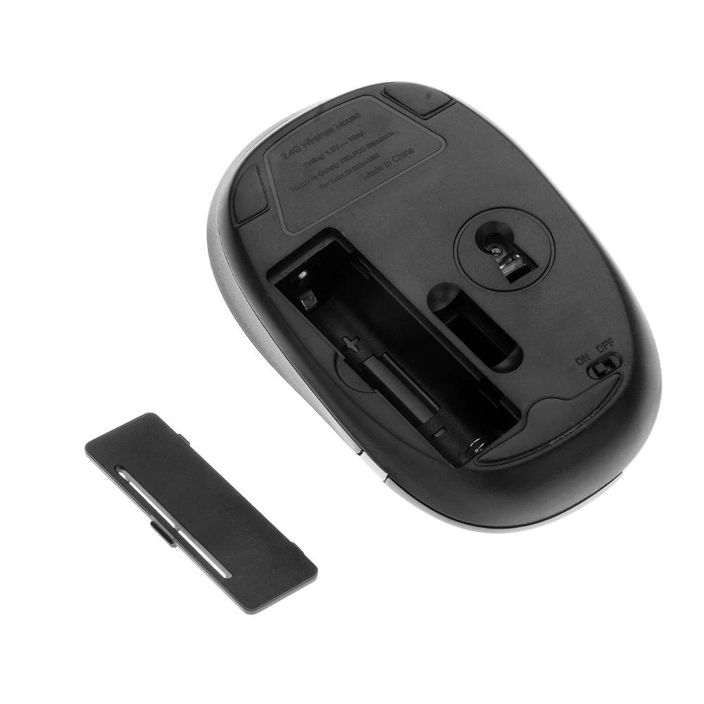 2.4G 1200DPI 3 Buttons Wireless Optical Mouse Mice with Mini USB Receiver for Tablet PC Laptop