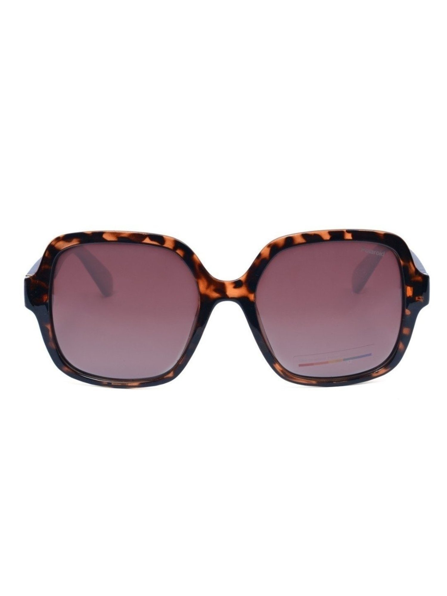 Polaroid Brown Square UV Protection Sunglasses for Women