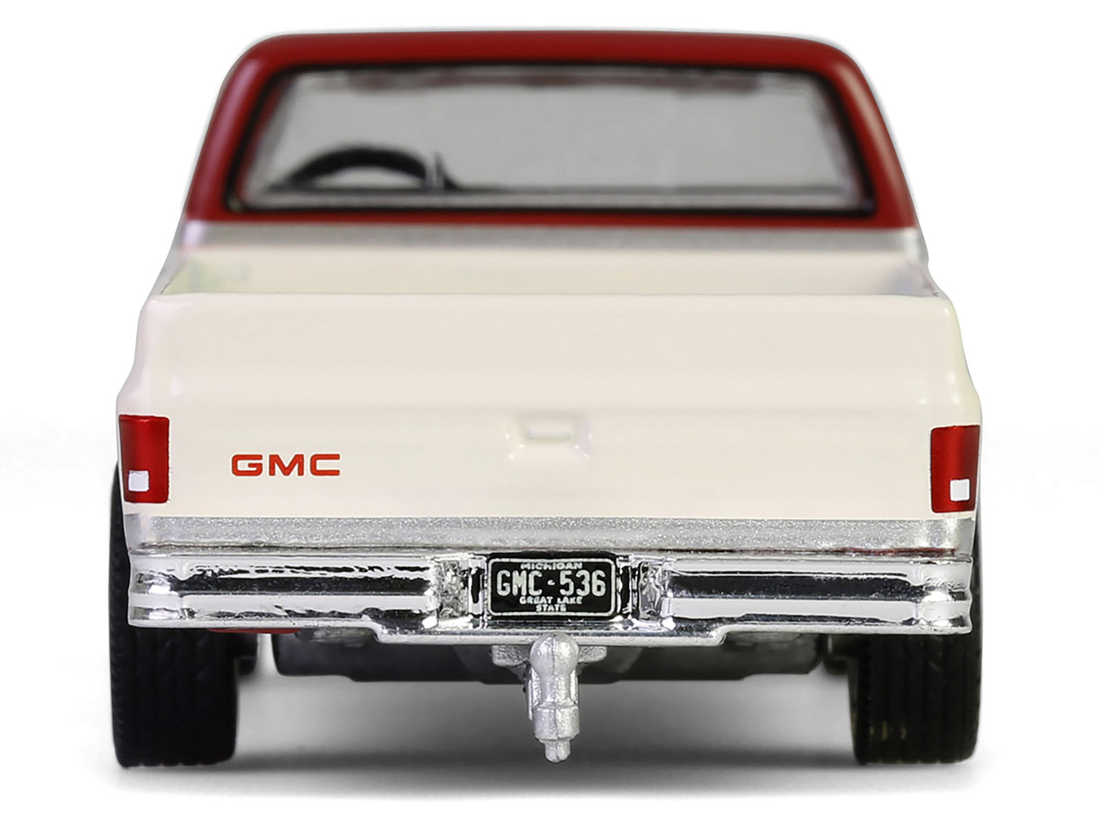 1981 GMC Sierra Classic K2500 Pickup Truck Beige and Dark Carmine Red "Down on the Farm" Series 10 1/64 Diecast Model by Greenlight