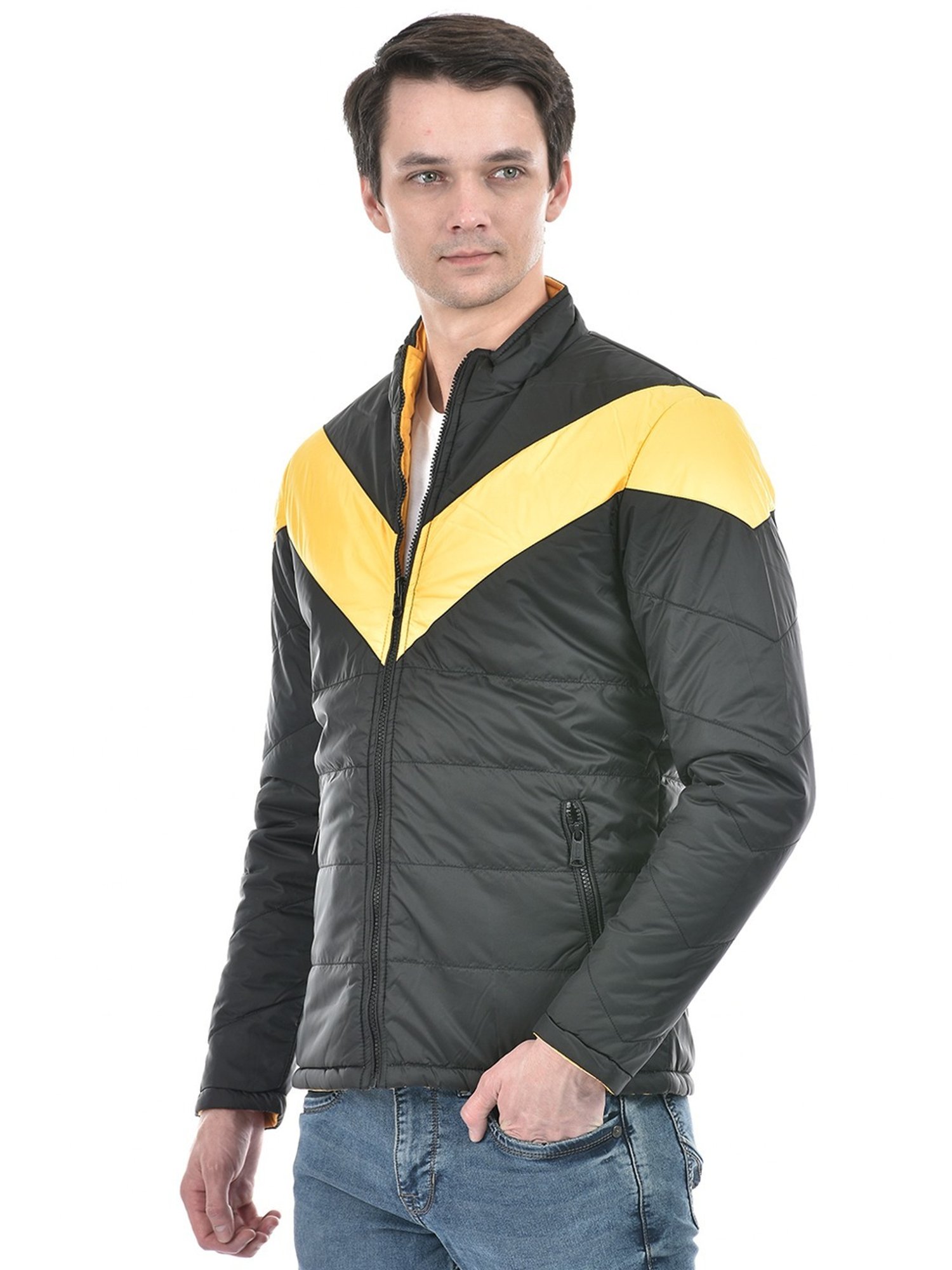 Hummel Blue Regular Fit Solid Jacket