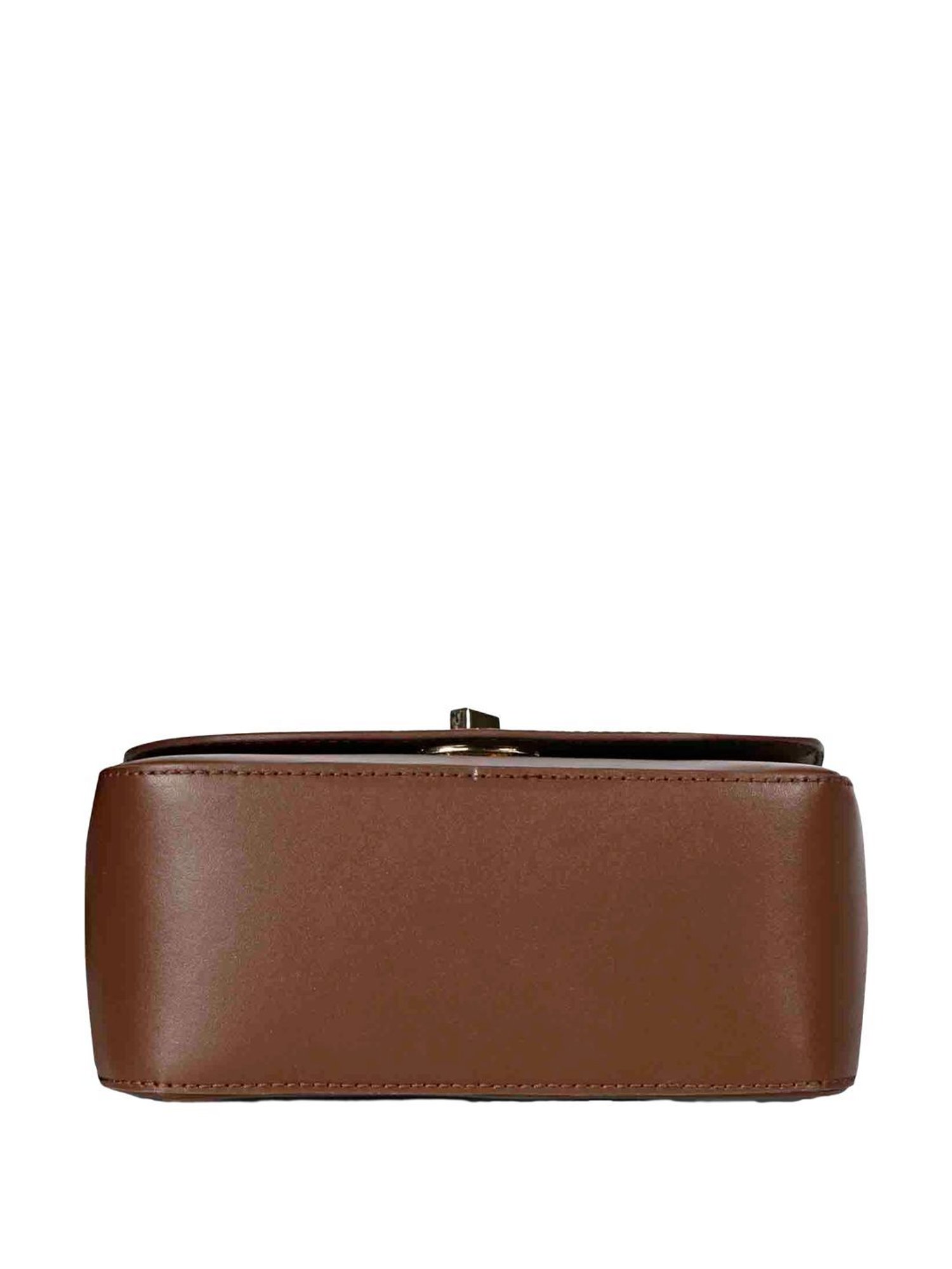 Saint G Brown Solid Small Sling Handbag