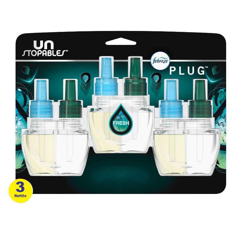 Unstopables Plug Fresh Refill with Fade Defy Technology - 3ct