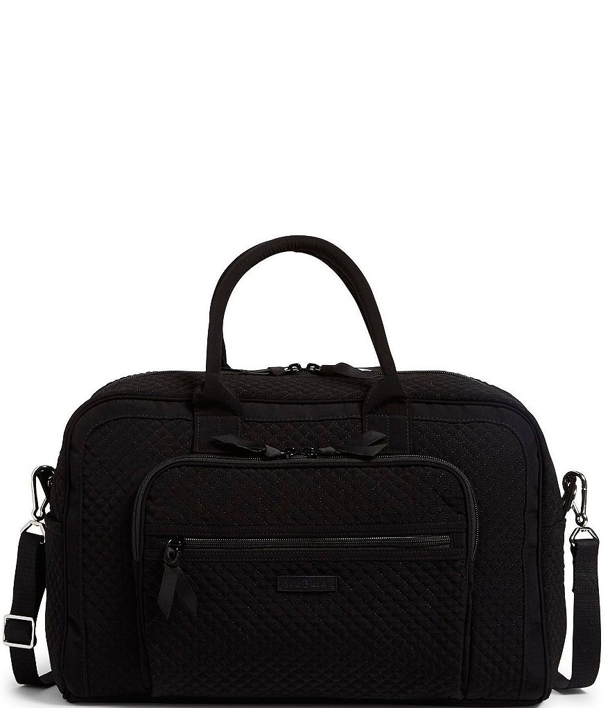 Vera Bradley Microfiber Collection Compact Weekender Travel Bag