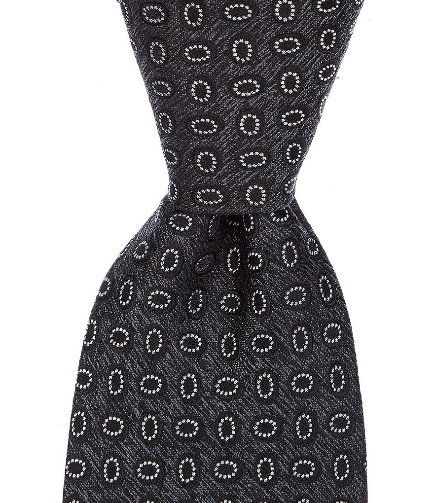 Murano Big & Tall Montague Pine Narrow 3 1/8#double; Silk Tie