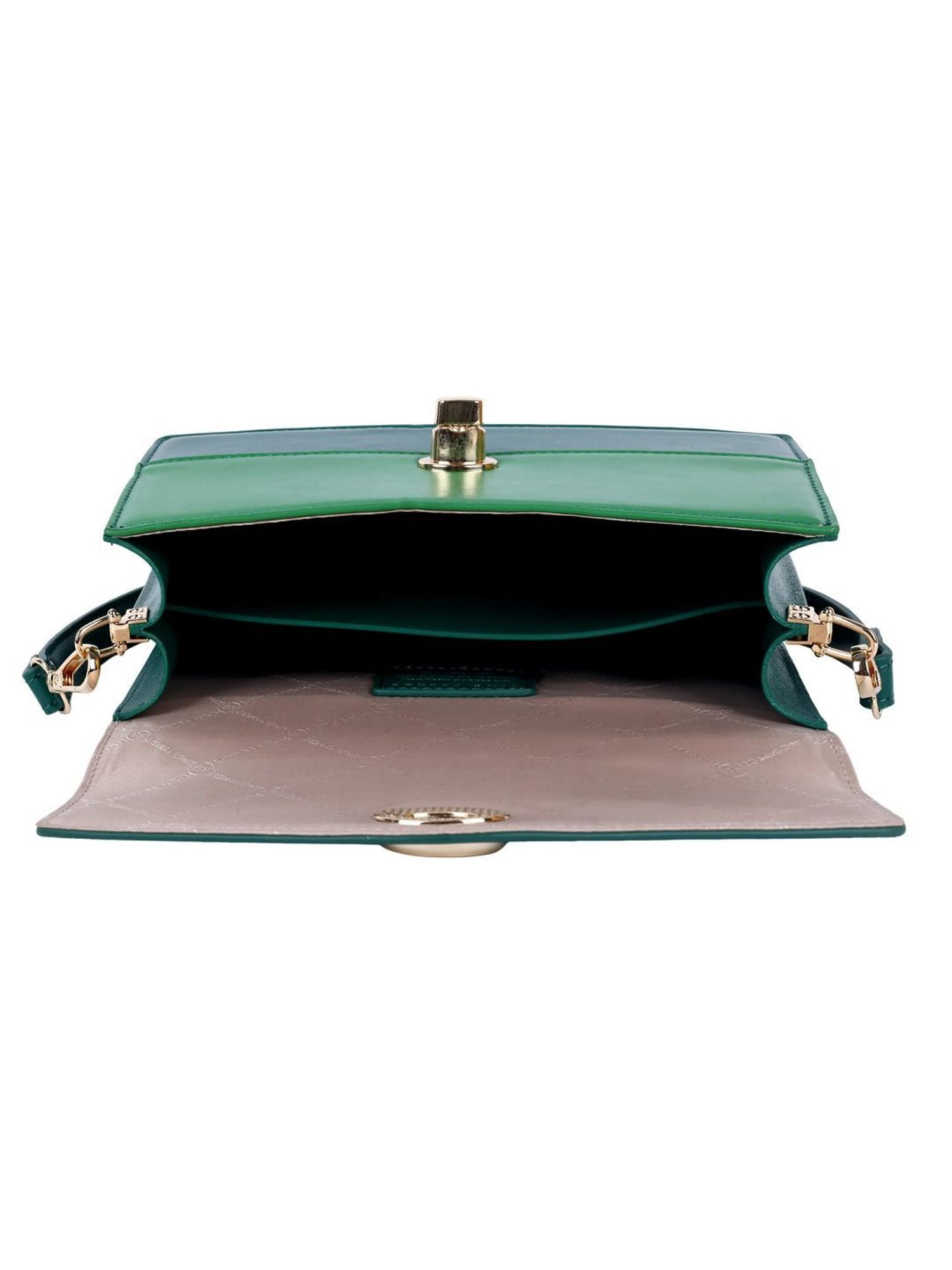 Lino Perros Green Medium Shoulder Bag