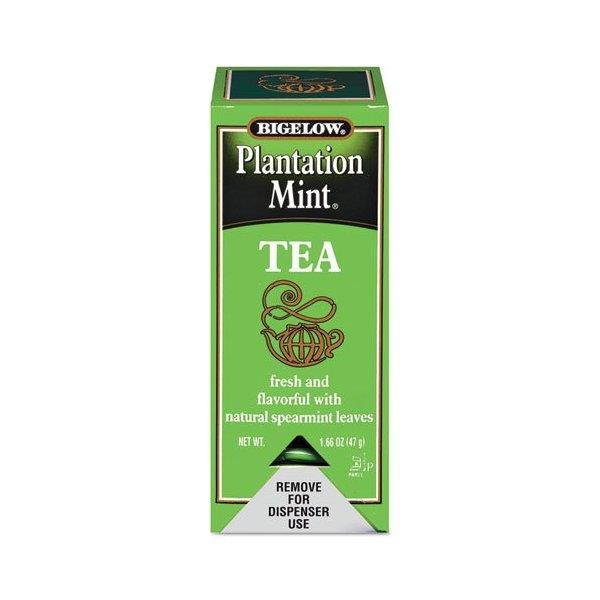 Bigelow 10344 Plantation Mint Black Tea, 28/Box