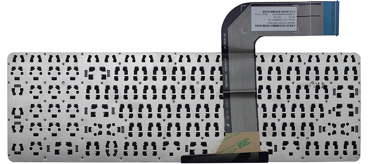 New US Black Keyboard without Frame For HP Pavilion 15-P 15-P000 15-P010DX 15-P011NR 17-F 17-F000 17-F010US 17-F020US 17-F030DS Series